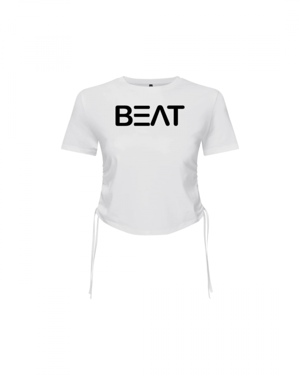 BEAT side scrunch  Crop T - Image 2